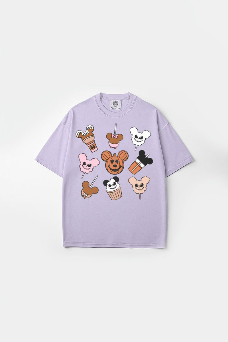 Comfort Colors Graphic Tee, Halloween Snacks