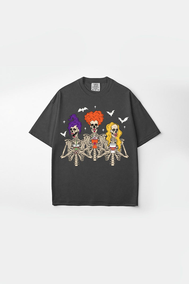 Comfort Colors Graphic Tee, Halloween Sisters