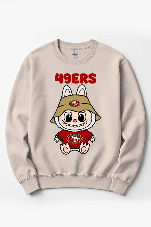 Unisex Fleece Graphic Sweatshirt , S1035